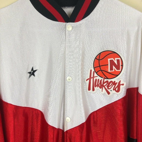 Nebraska Basketball Converse Retro Jacket - Picture 4 of 8
